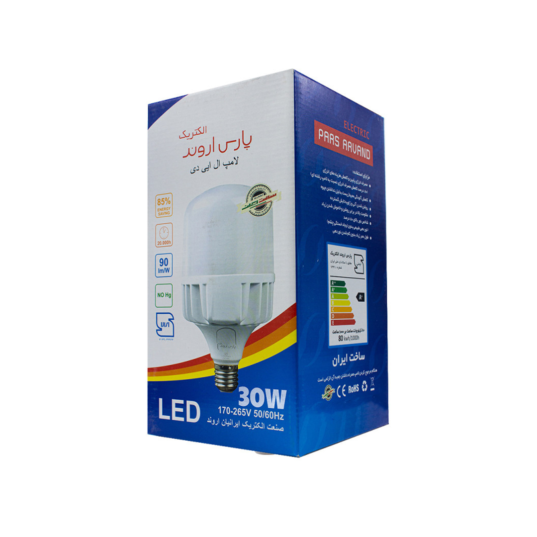 لامپ LED مهتابی 30W پارس اروند 