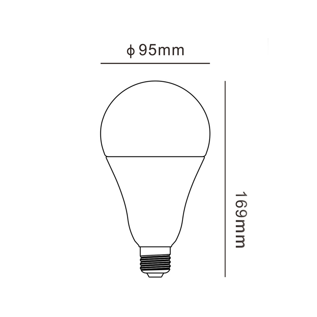 لامپ LED مهتابی 25W پارس اروند 