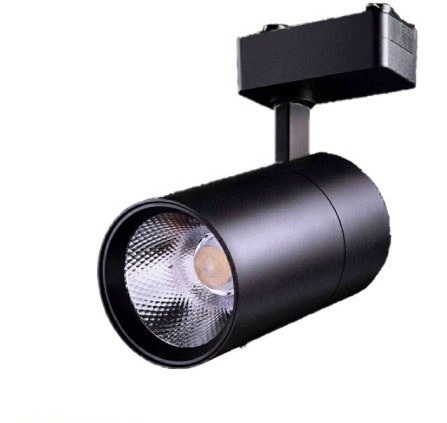 چراغ سقفی ريلی 30W آفتابی بدنه مشکی باراد