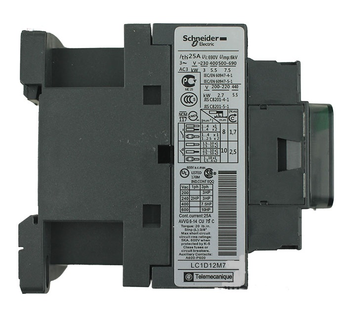 کنتاکتور  D40 اشنايدراصل18/5KW
