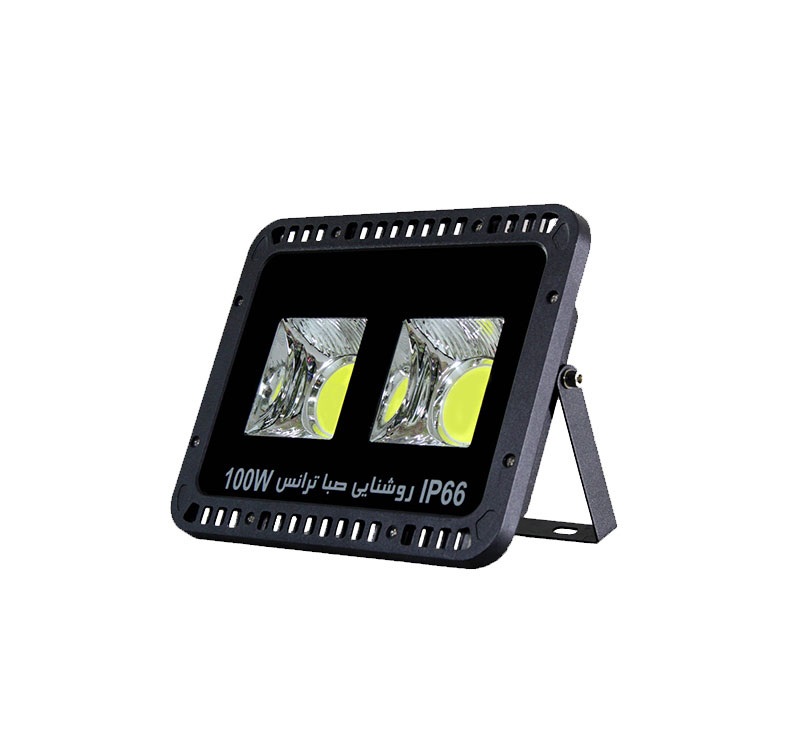 صبا ترانس پرژکتور 100 وات پنجره ايي گرد